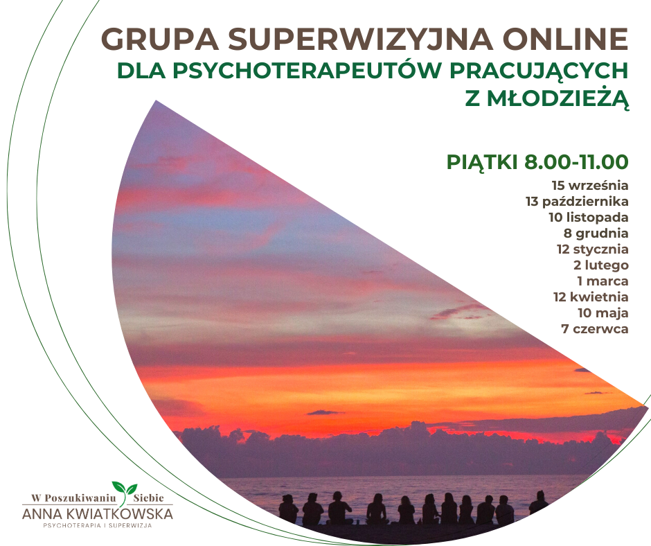 Grupa superwizyjna online dla terapeutów pracujących z młodzieżą